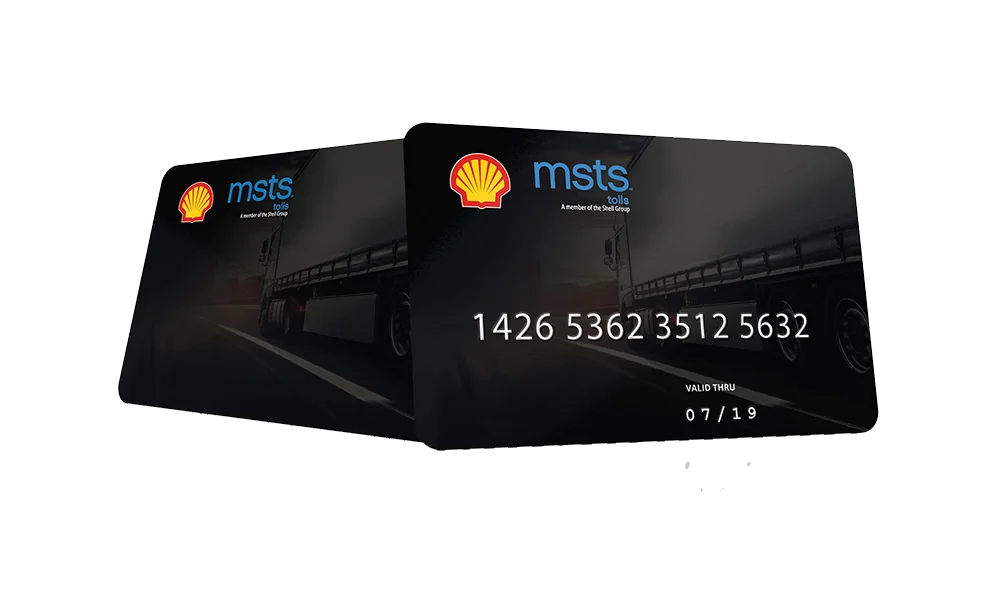 Carte de péage MSTS Tolls